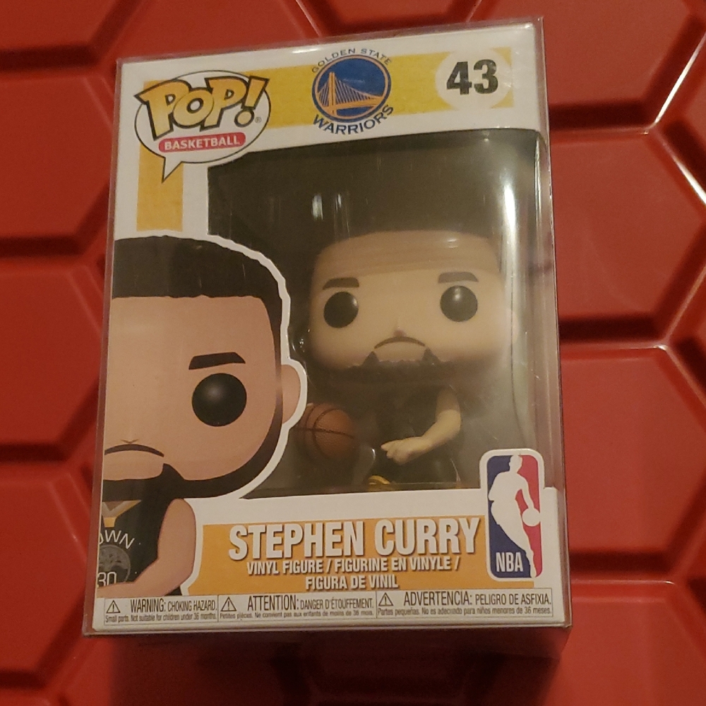 Golden State Warriors Stephen Curry #43 NBA Funko Pop